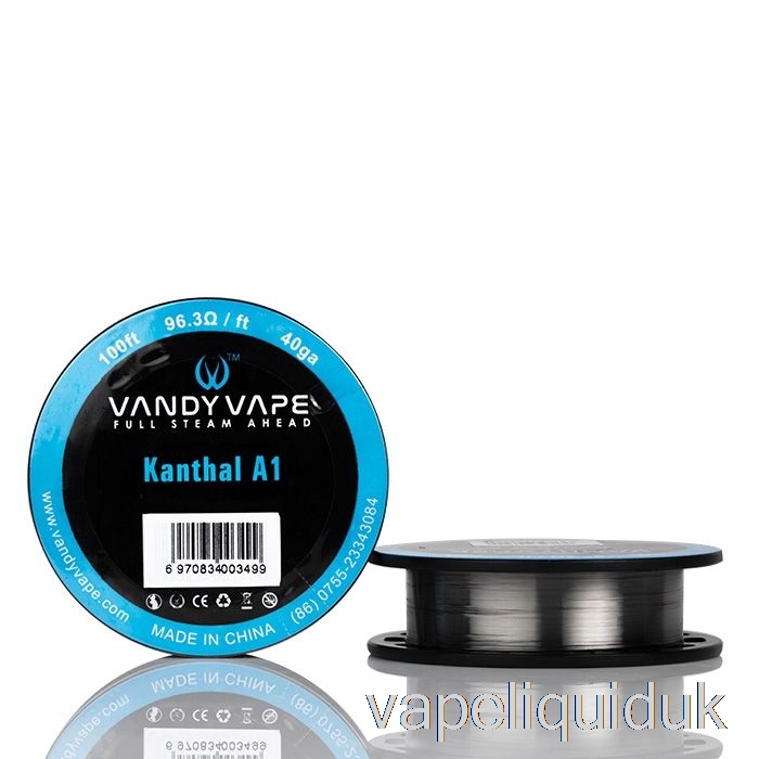 Vandy Vape Specialty Wire Spools Kanthal A1 - 40GA / 96.3ohm - 100ft Vape Liquid